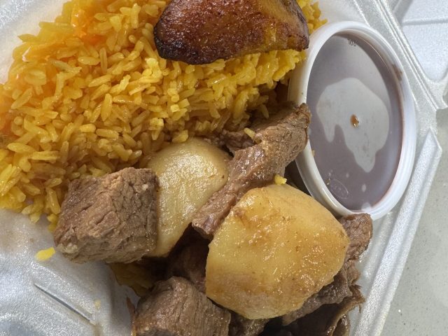 Beef stew meal